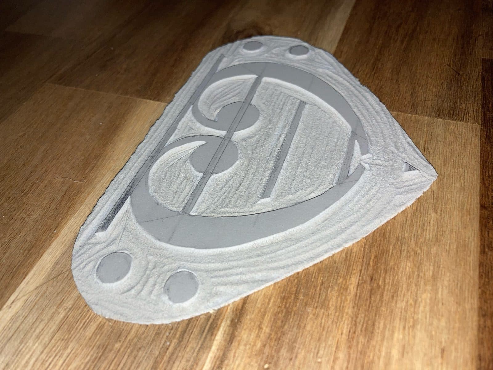 I <3 Bass Stempel — Linolplatte